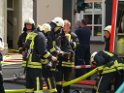 Kellerbrand mit Menschenrettung Koeln Brueck Hovenstr Olpenerstr P092